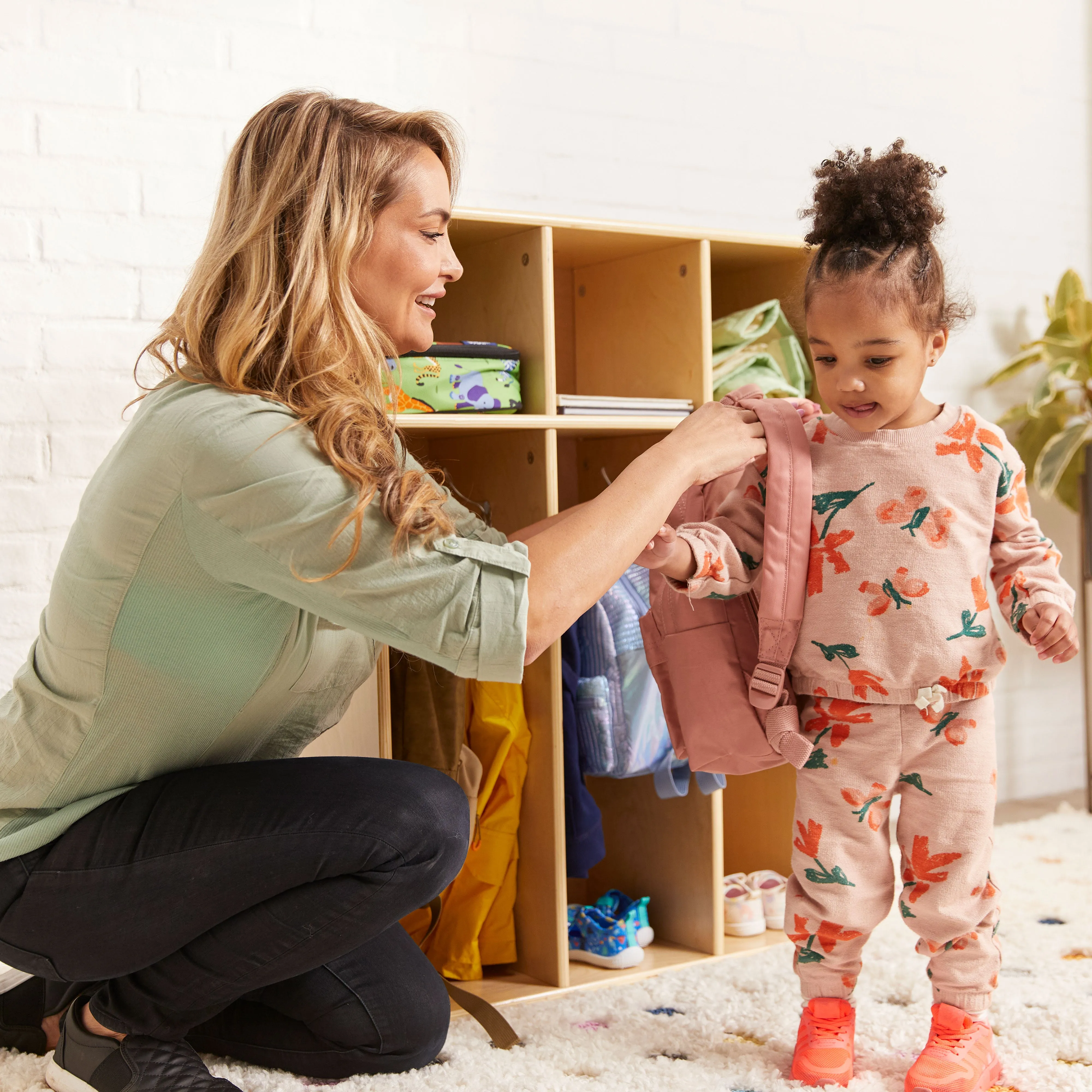 Streamline 3-Section Toddler Coat Locker