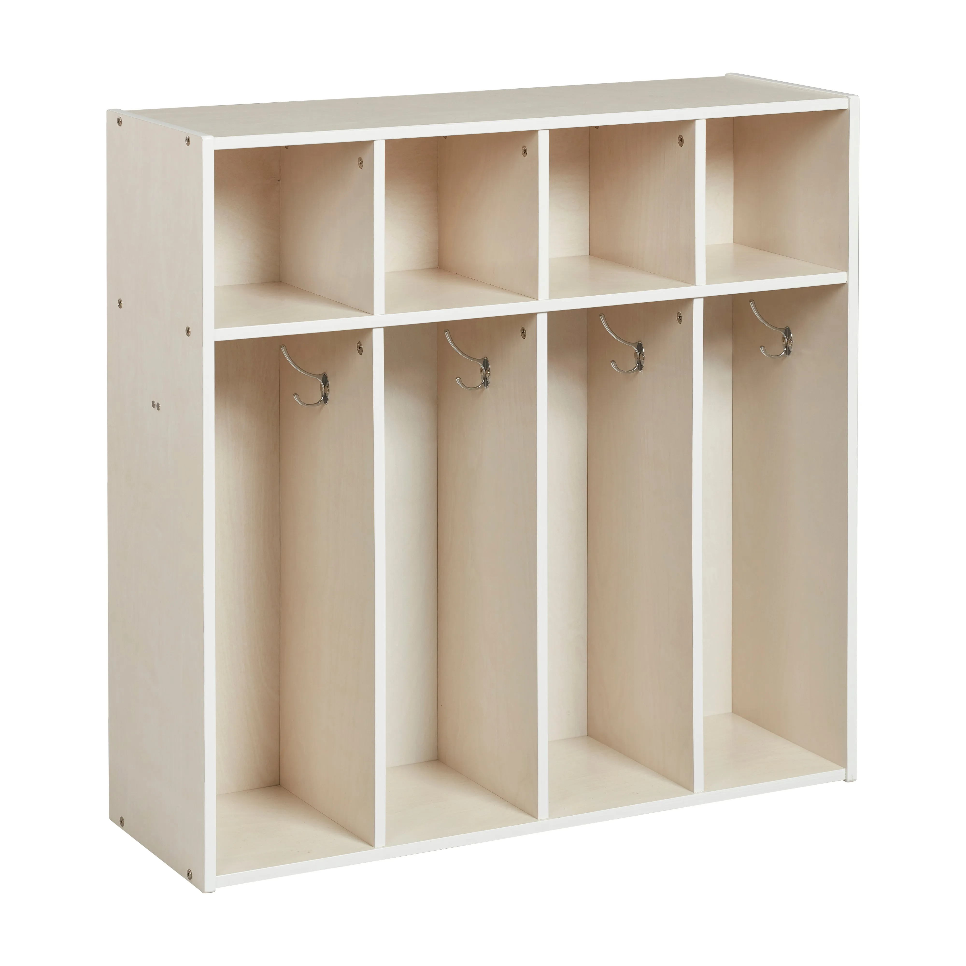 Streamline 4-Section Coat Locker, Toddler Size, Kids Furniture