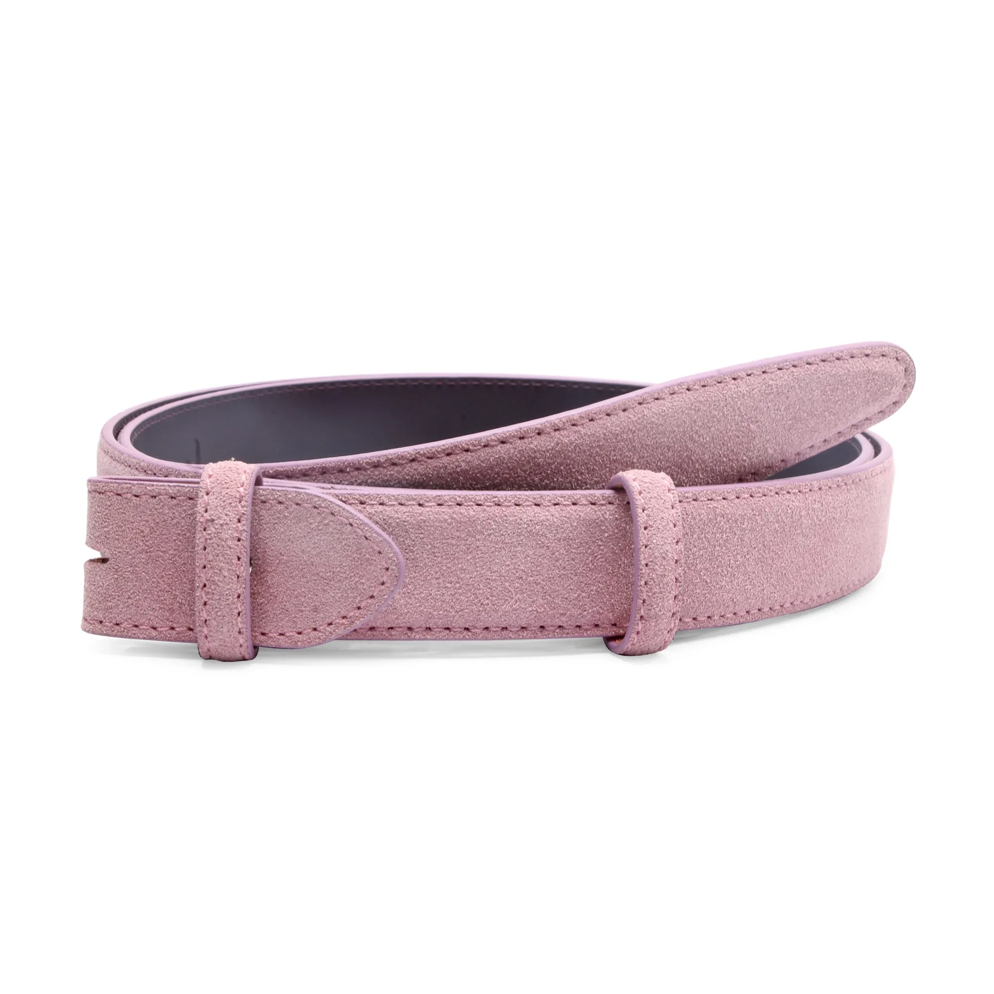 Suede Narrow Belt Strap