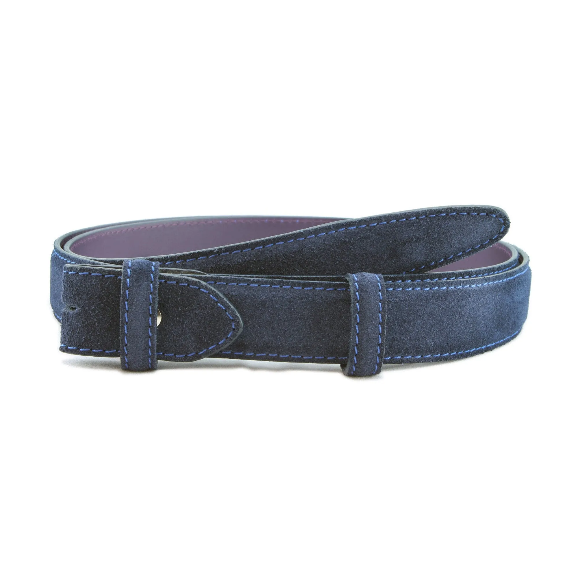 Suede Narrow Belt Strap