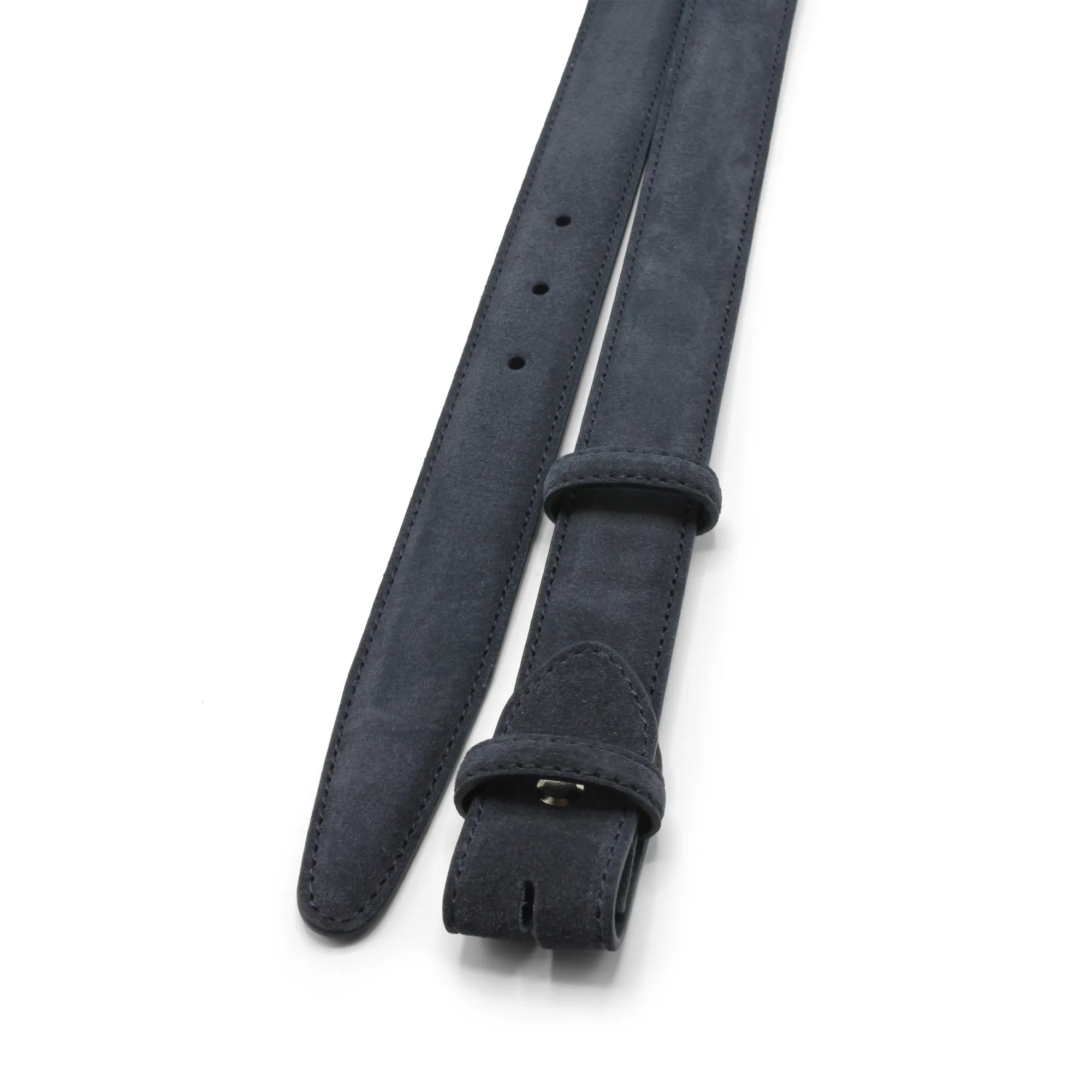 Suede Narrow Belt Strap