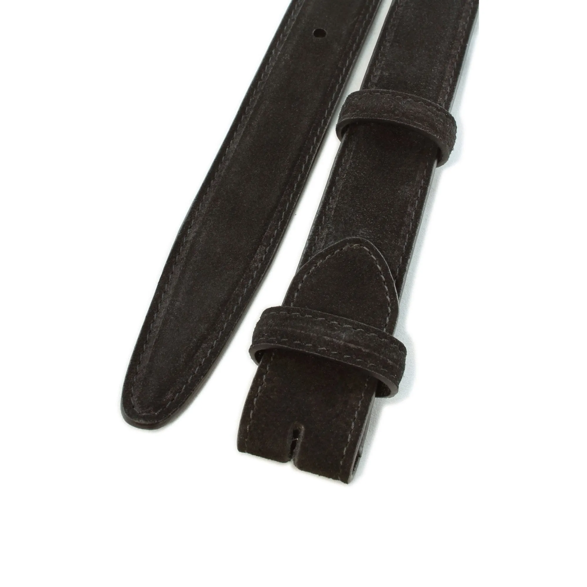 Suede Narrow Belt Strap