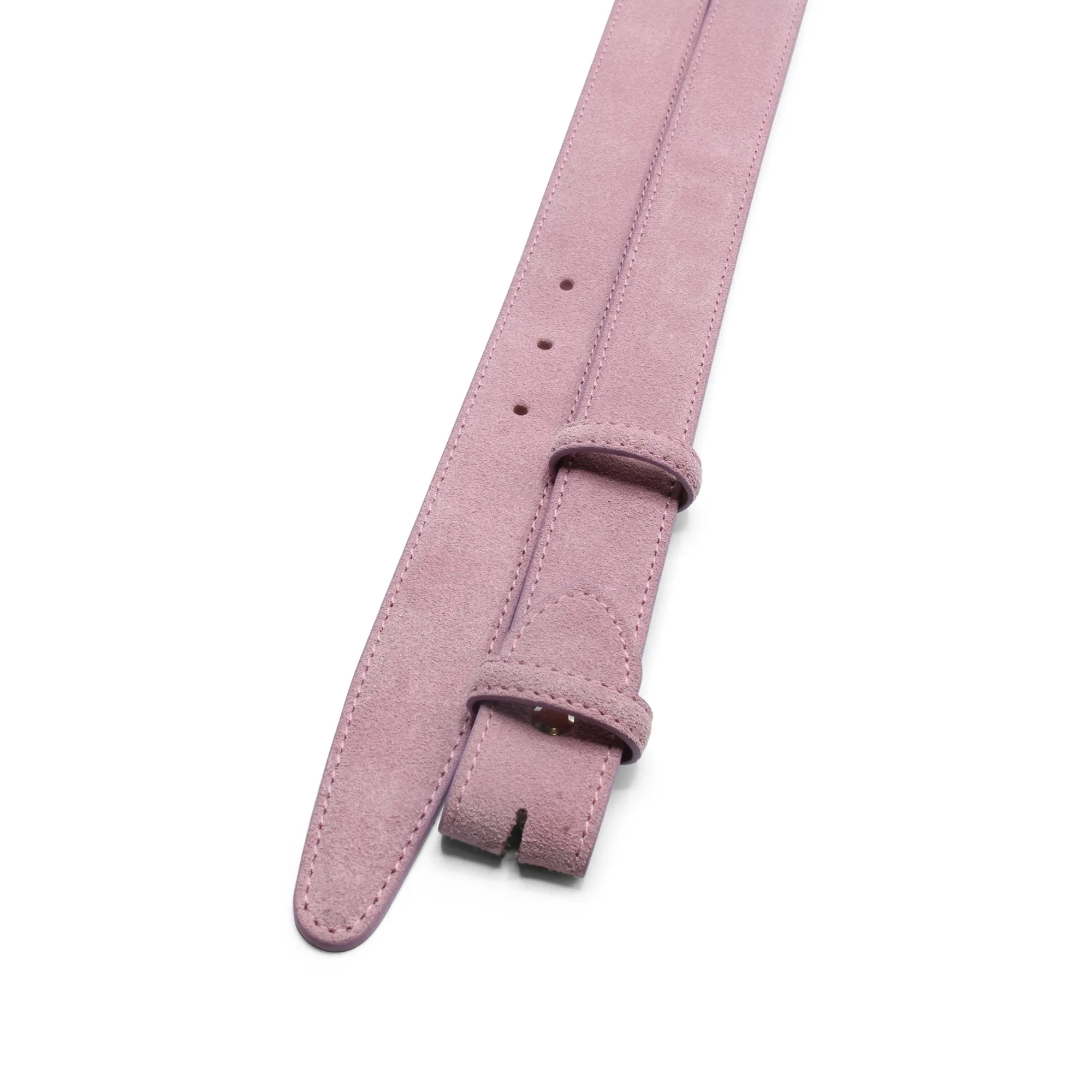 Suede Narrow Belt Strap