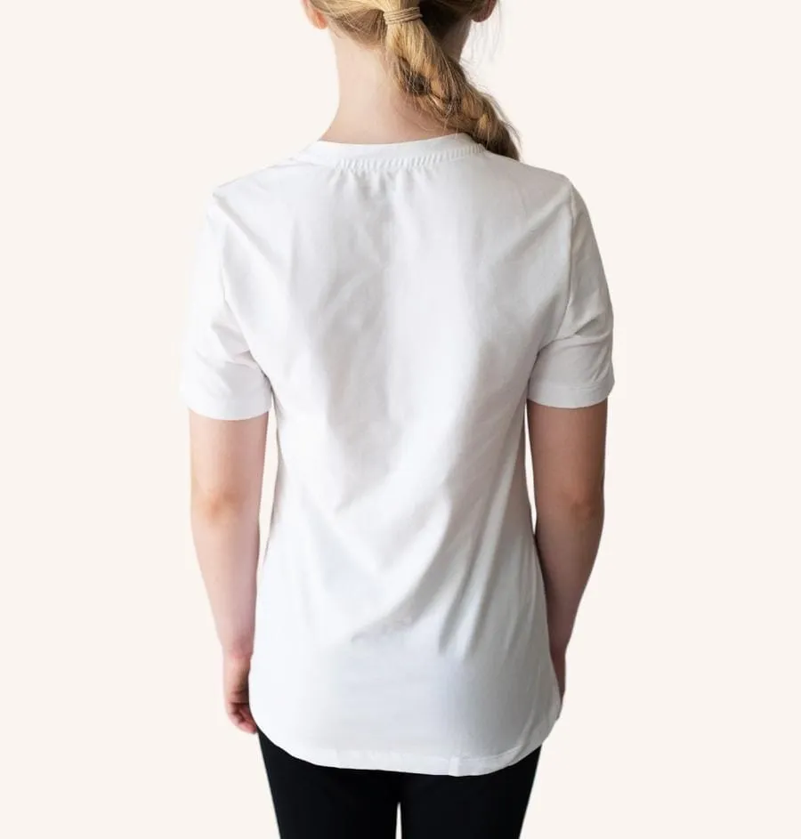 Swedish Posture Unisex Alignment Posture T-Shirt Posture Corrector For Kids - Black or White