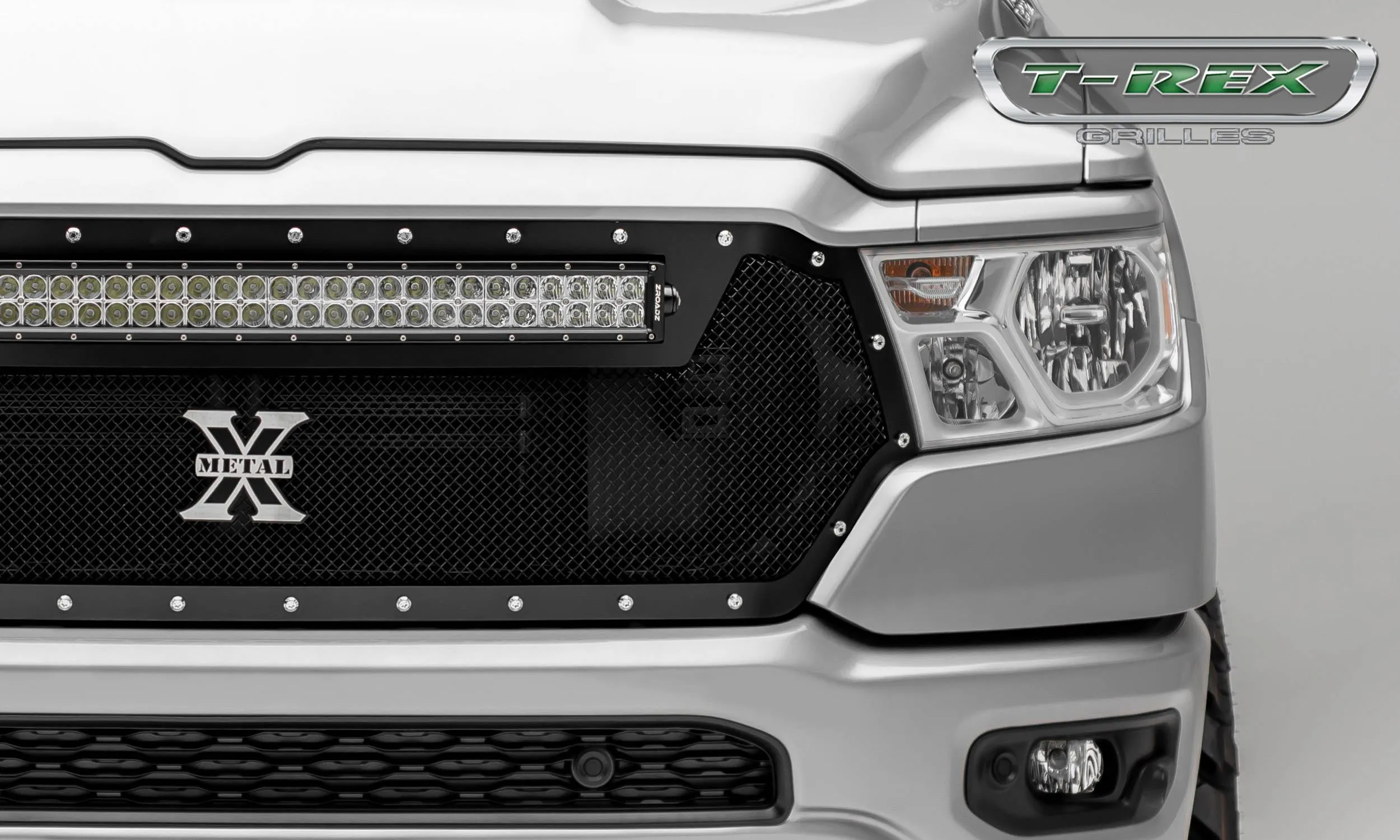 T-REX Torch 1 Piece Grilles - 2019 Ram 1500