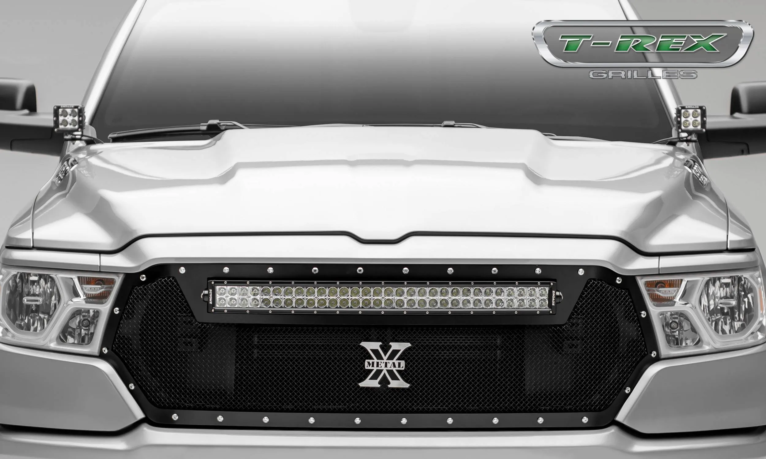 T-REX Torch 1 Piece Grilles - 2019 Ram 1500