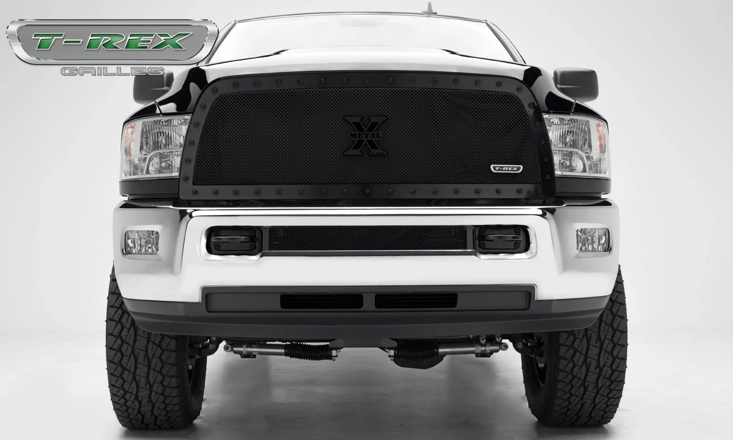 T-REX X Metal Series, 1 Piece Grilles - 2013-2018 Ram 2500/3500