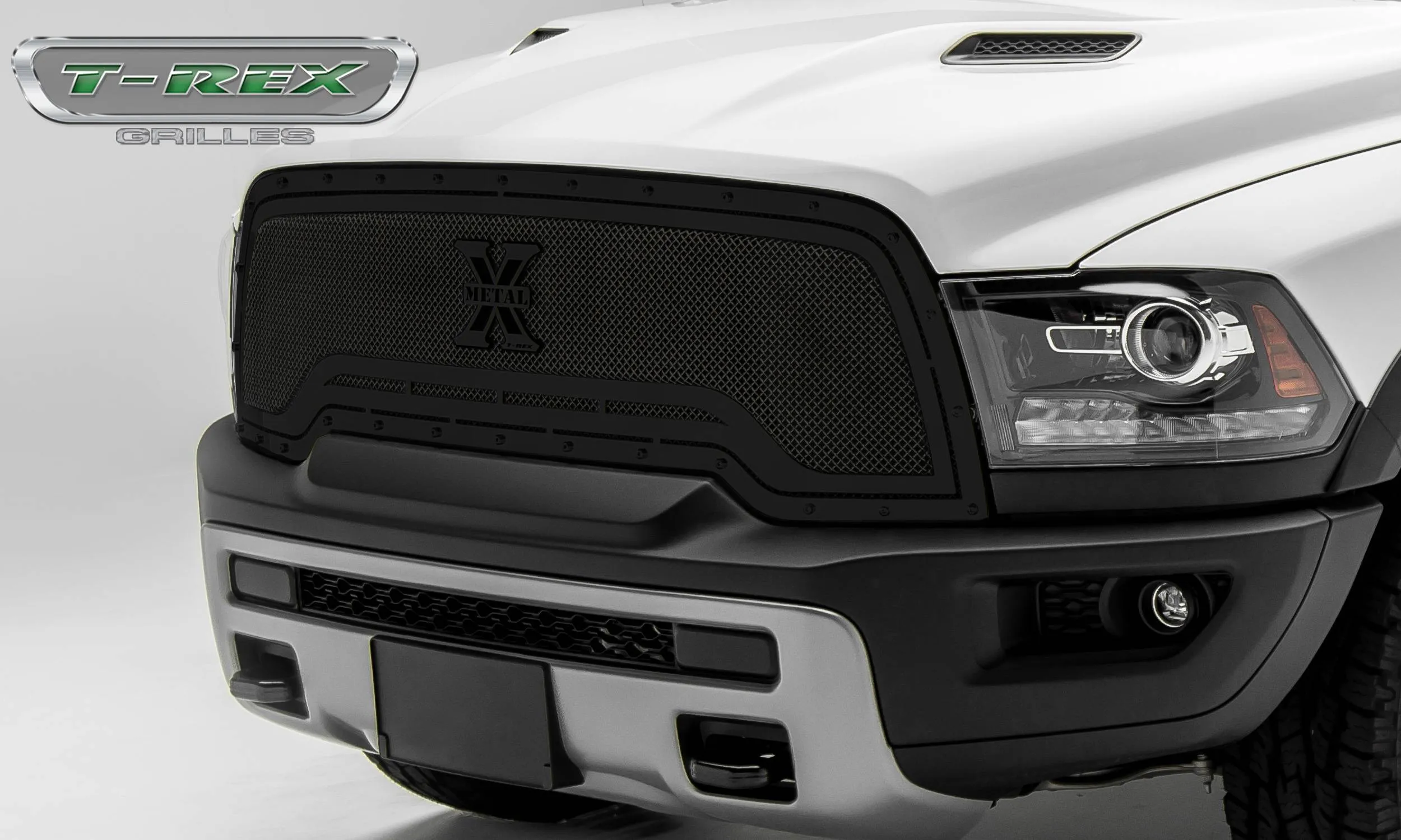 T-REX X Metal Series, 1 Piece Grilles - 2015-2018 Ram 1500