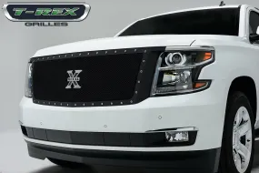 T-REX X Metal Series, 1 Piece Grilles - Powdercoat - 2015-2018 Tahoe, Suburban