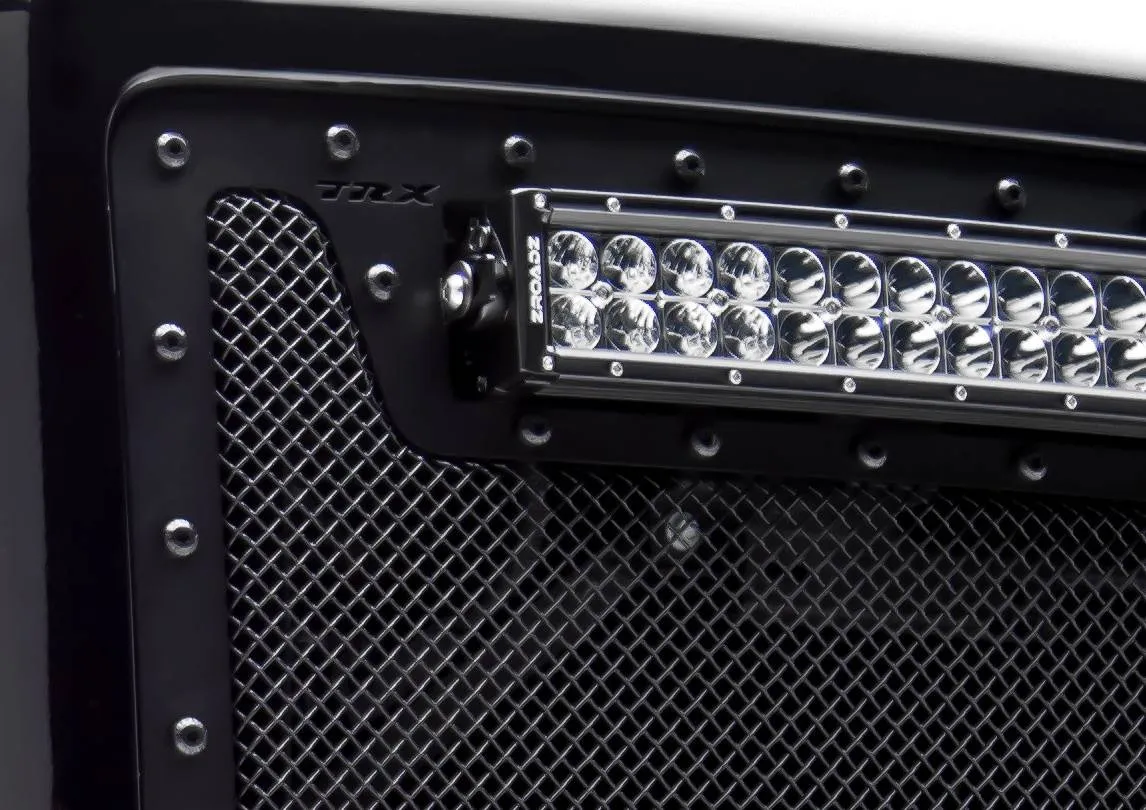 T-REX X Metal Series, 1 Piece Insert Grilles - Requires Drilling or Cutting - 2011-2016 Superduty