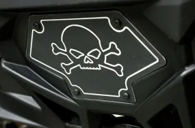 T-REX X Metal Series, Bolt On Winch Cover Plate - Powdercoat - 2011-2013 RZR