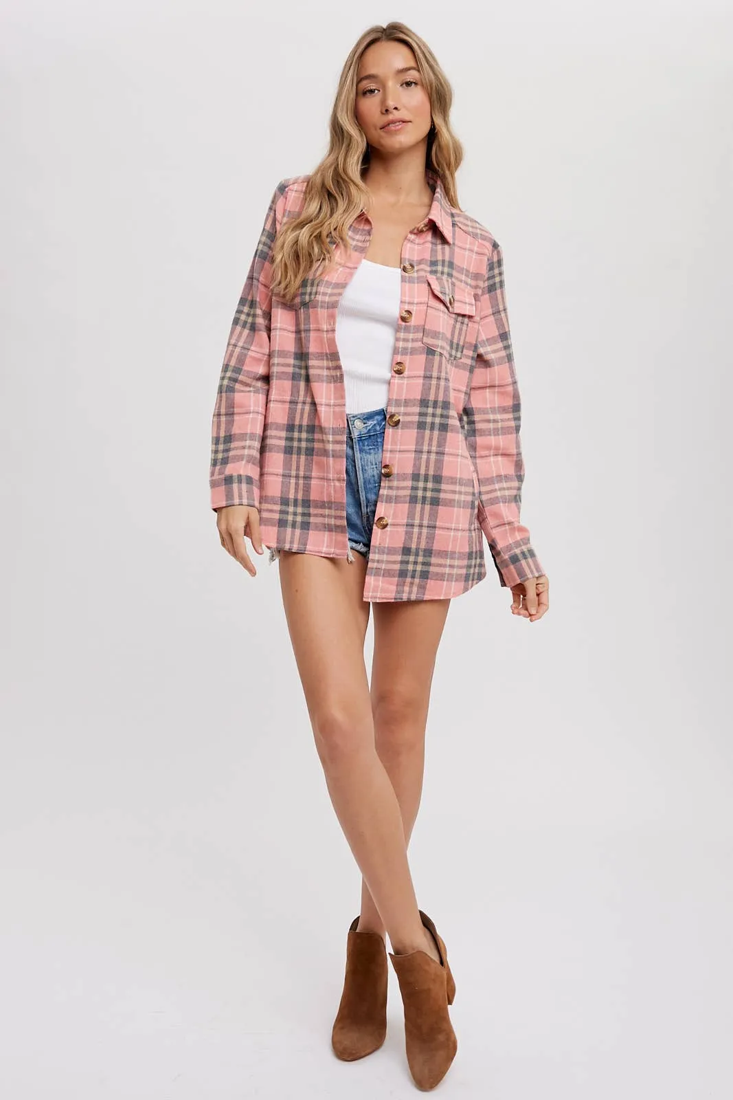 Tan & Black Flannel