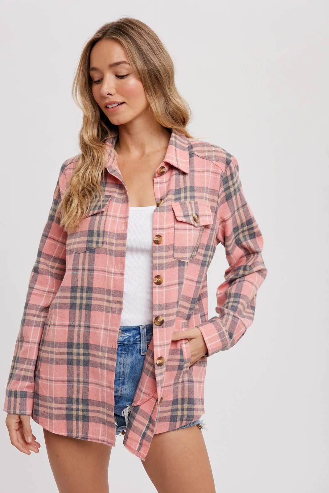 Tan & Black Flannel