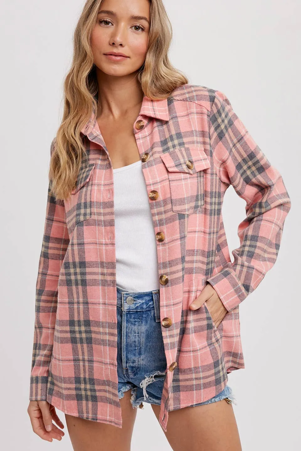 Tan & Black Flannel