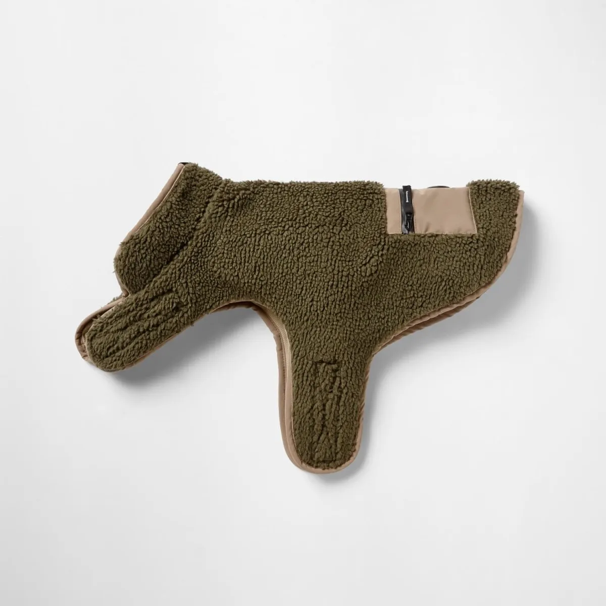 Teddy Dog Coat with Pocket