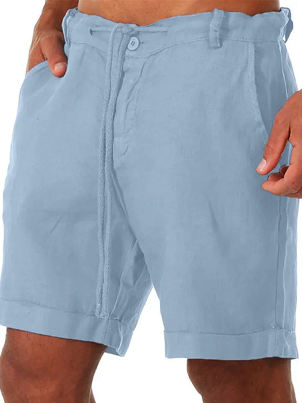 TEEK - Mens Drawstring Casual Shorts