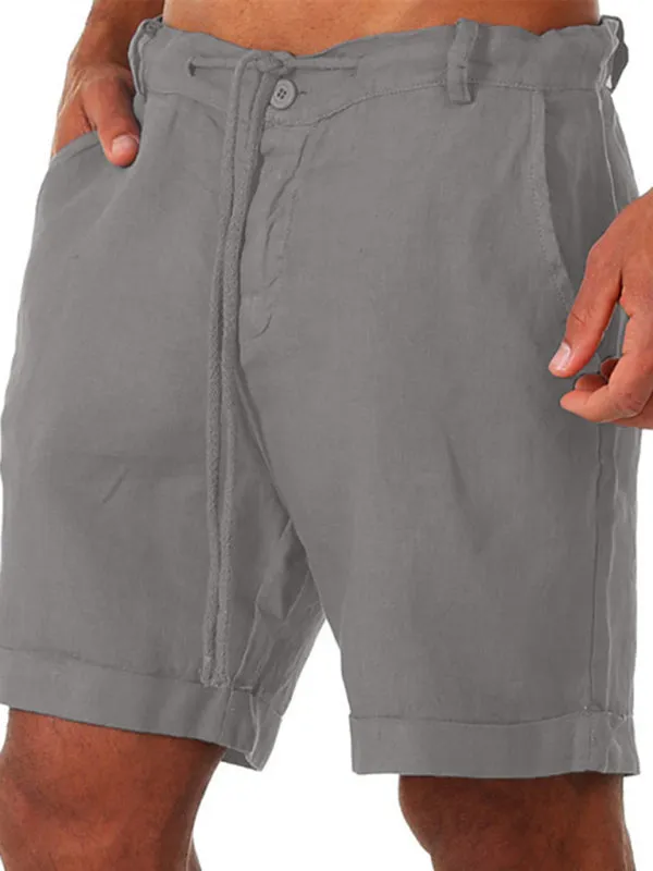 TEEK - Mens Drawstring Casual Shorts