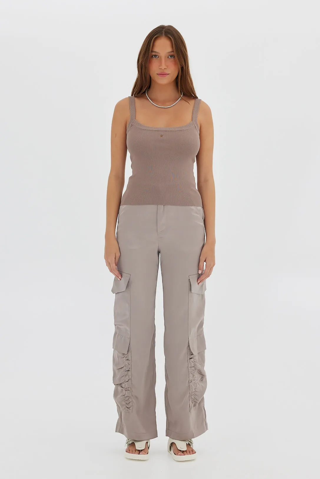 The Cargo Pant - Taupe