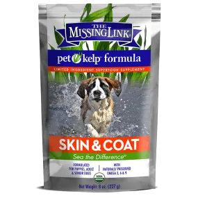 The Missing Link Pet Kelp Formula – Skin & Coat – Limited Ingredient Superfood Supplement for Dogs