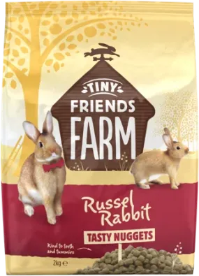 Tiny Friends Farm Russel Rabbit Tasty Nuggets 2kg