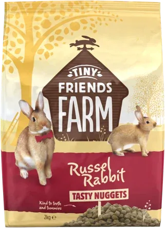 Tiny Friends Farm Russel Rabbit Tasty Nuggets 2kg