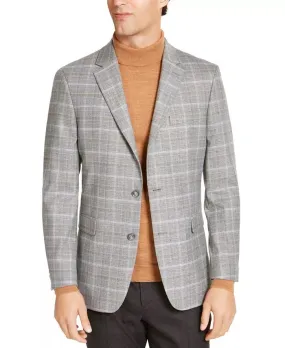 Tommy Hilfiger Men's Modern-Fit Thflex Stretch Sport Coats Brown Size 36