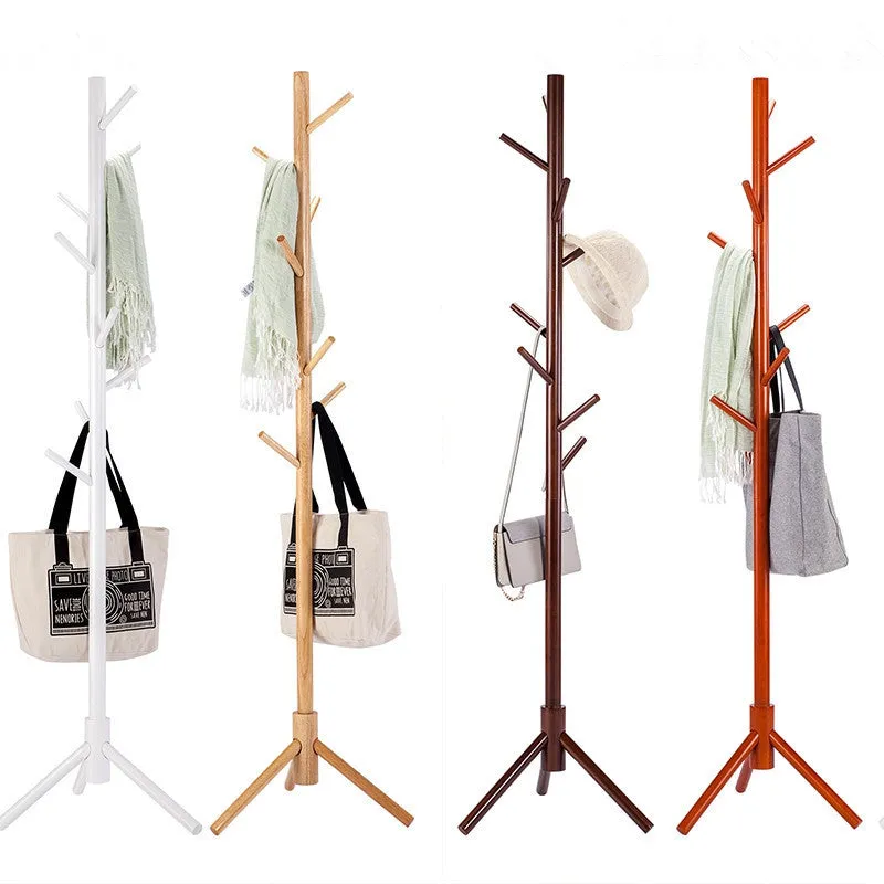 Tree Style Coat Tree with Tripod Base and 7 Hooks