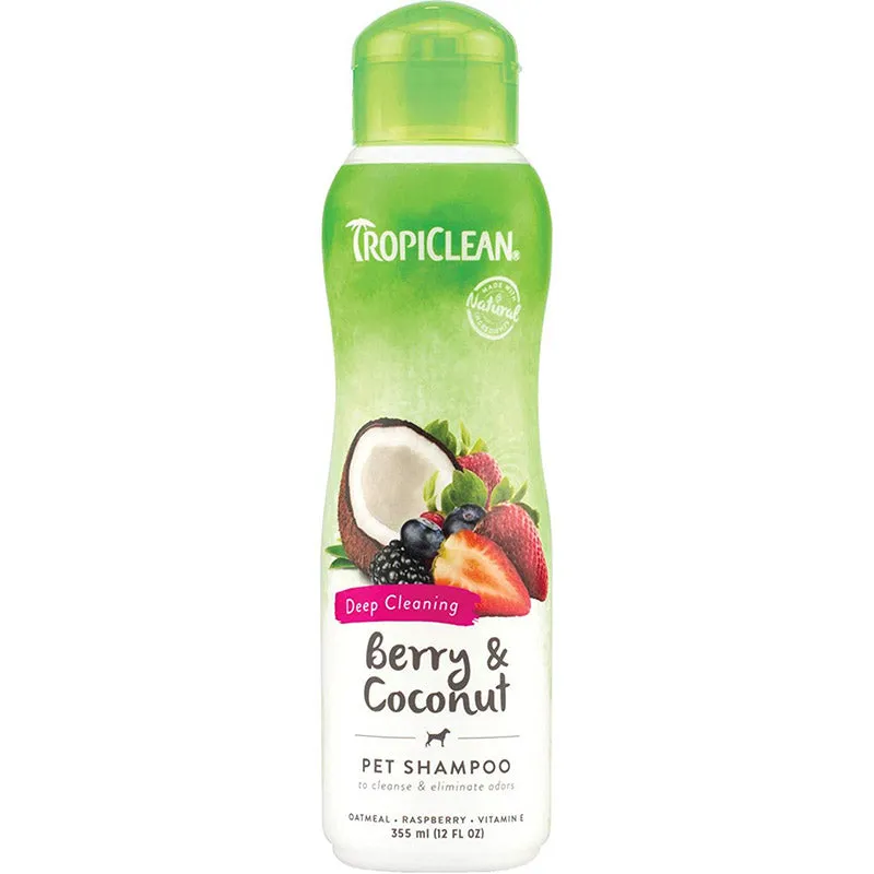 Tropiclean Berry Coconut Shampoo, 355 ml