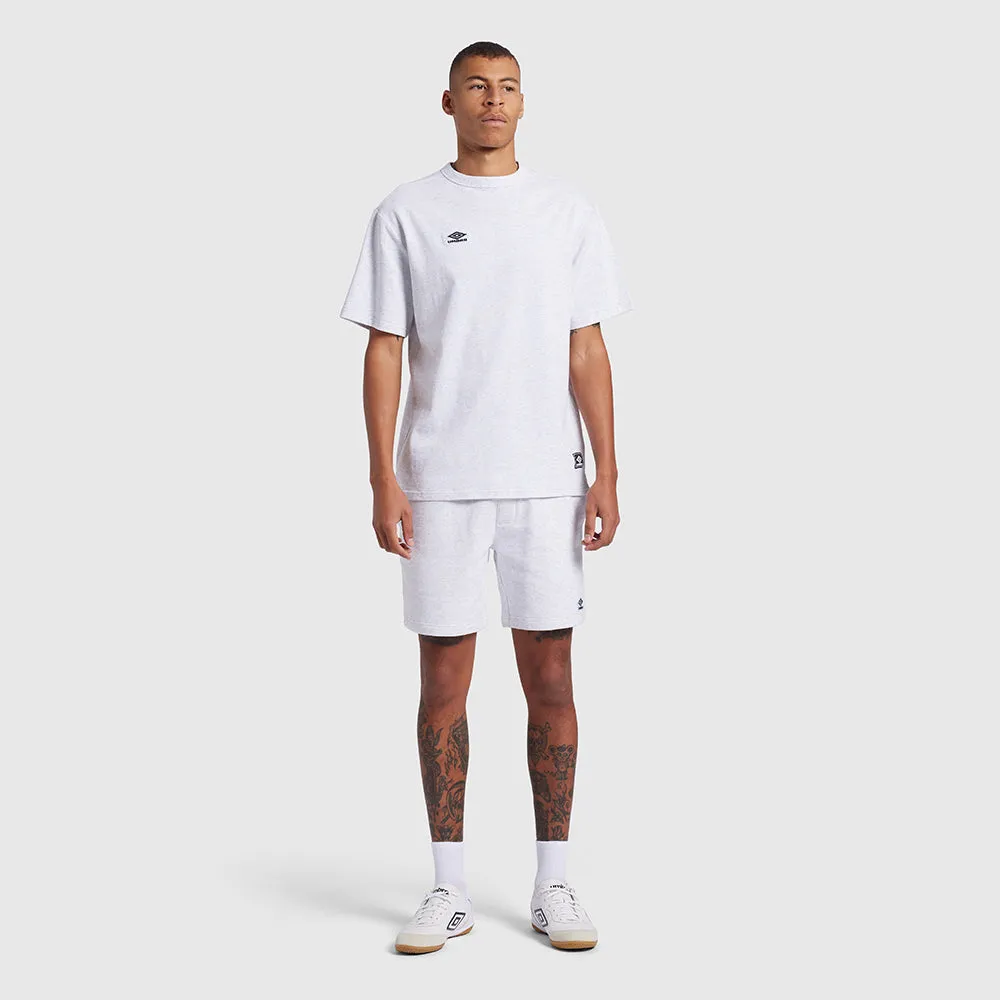 Umbro Classic Crew Tee - White Marle