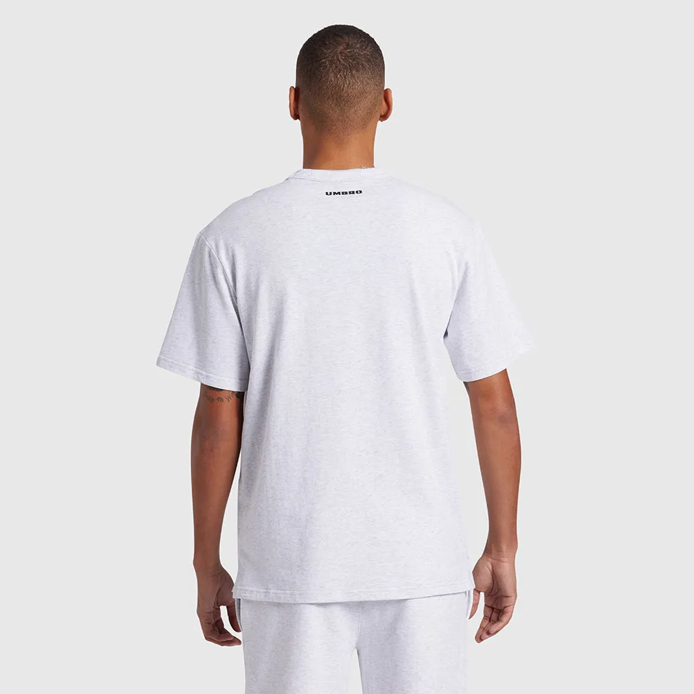 Umbro Classic Crew Tee - White Marle