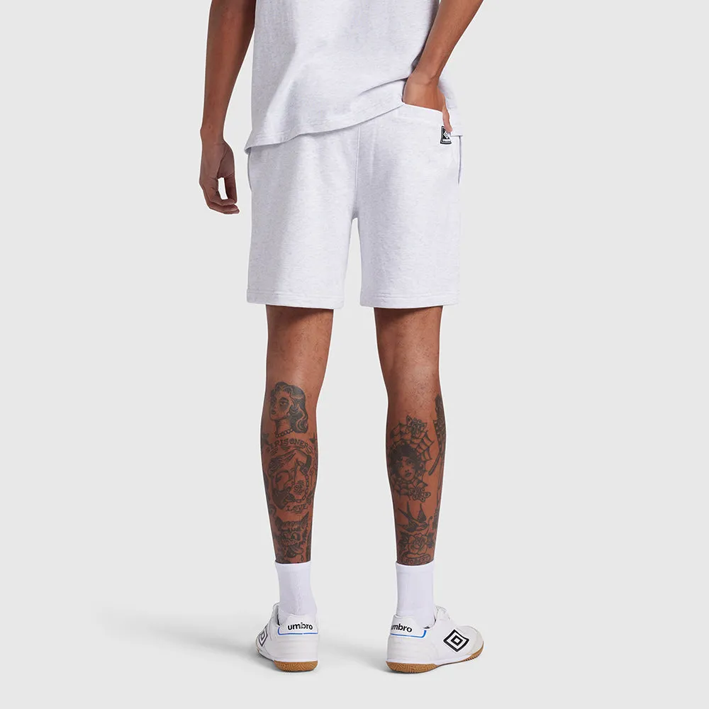 Umbro Classic Sweat Shorts - White Marle