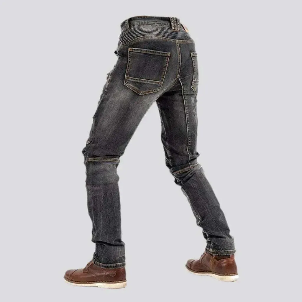 Vintage men's motorcycle jeans