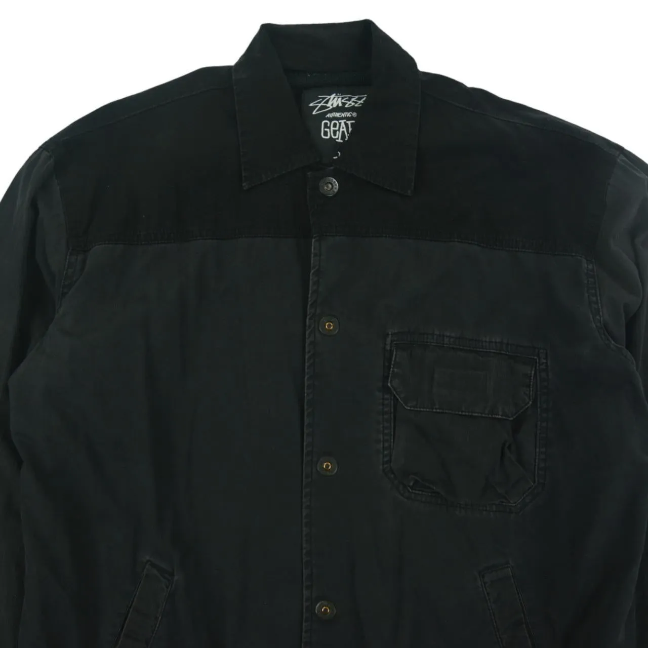 Vintage Stussy Asymmetric Pocket Jacket Size M