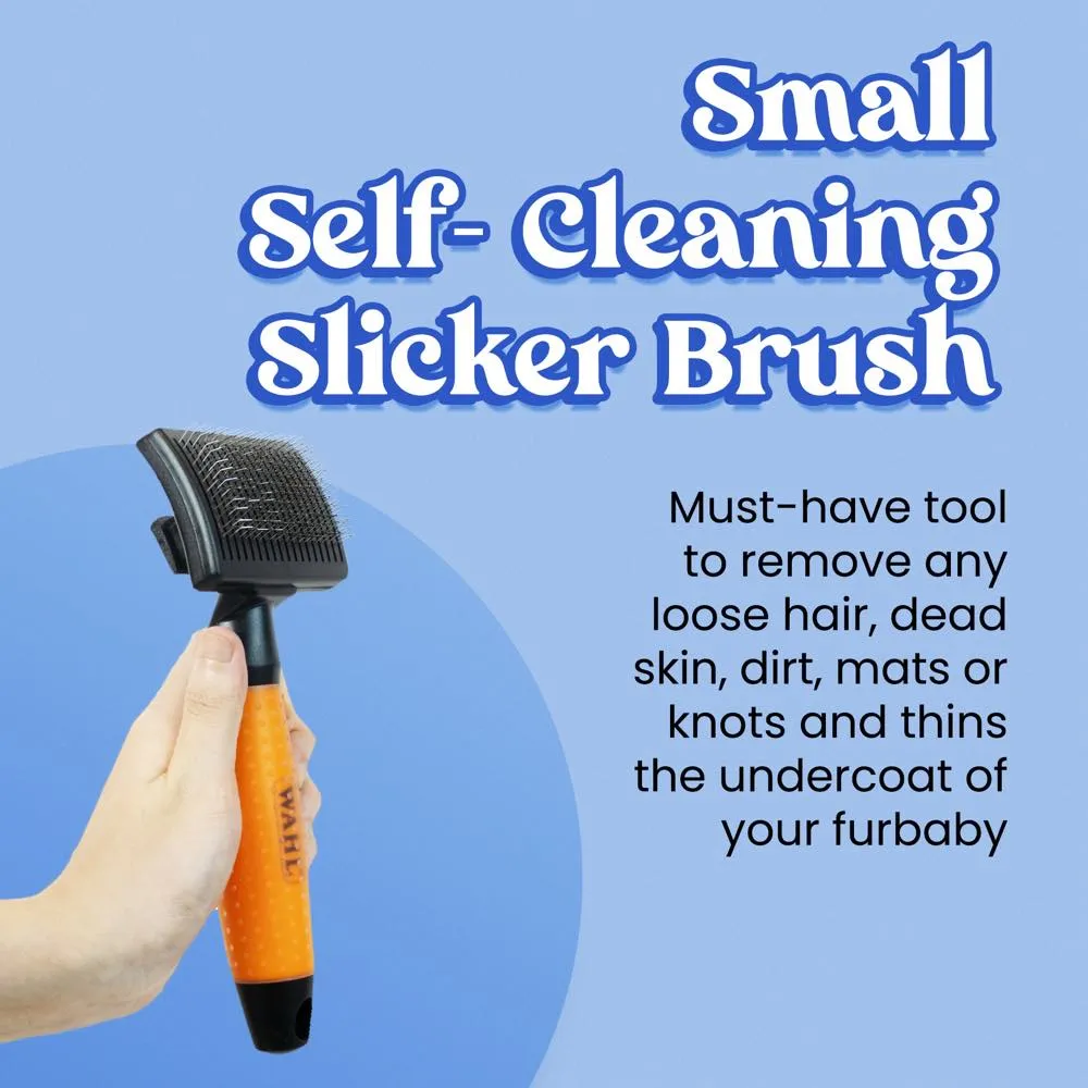 Wahl Self-Cleaning Slicker Brush For Dogs (Small)