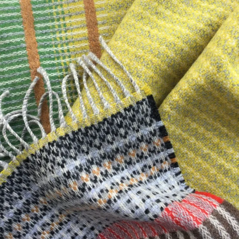 Wallace Sewell LAMBSWOOL KYOTO SCARVES - YELLOW