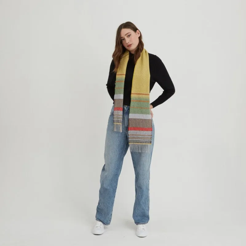 Wallace Sewell LAMBSWOOL KYOTO SCARVES - YELLOW