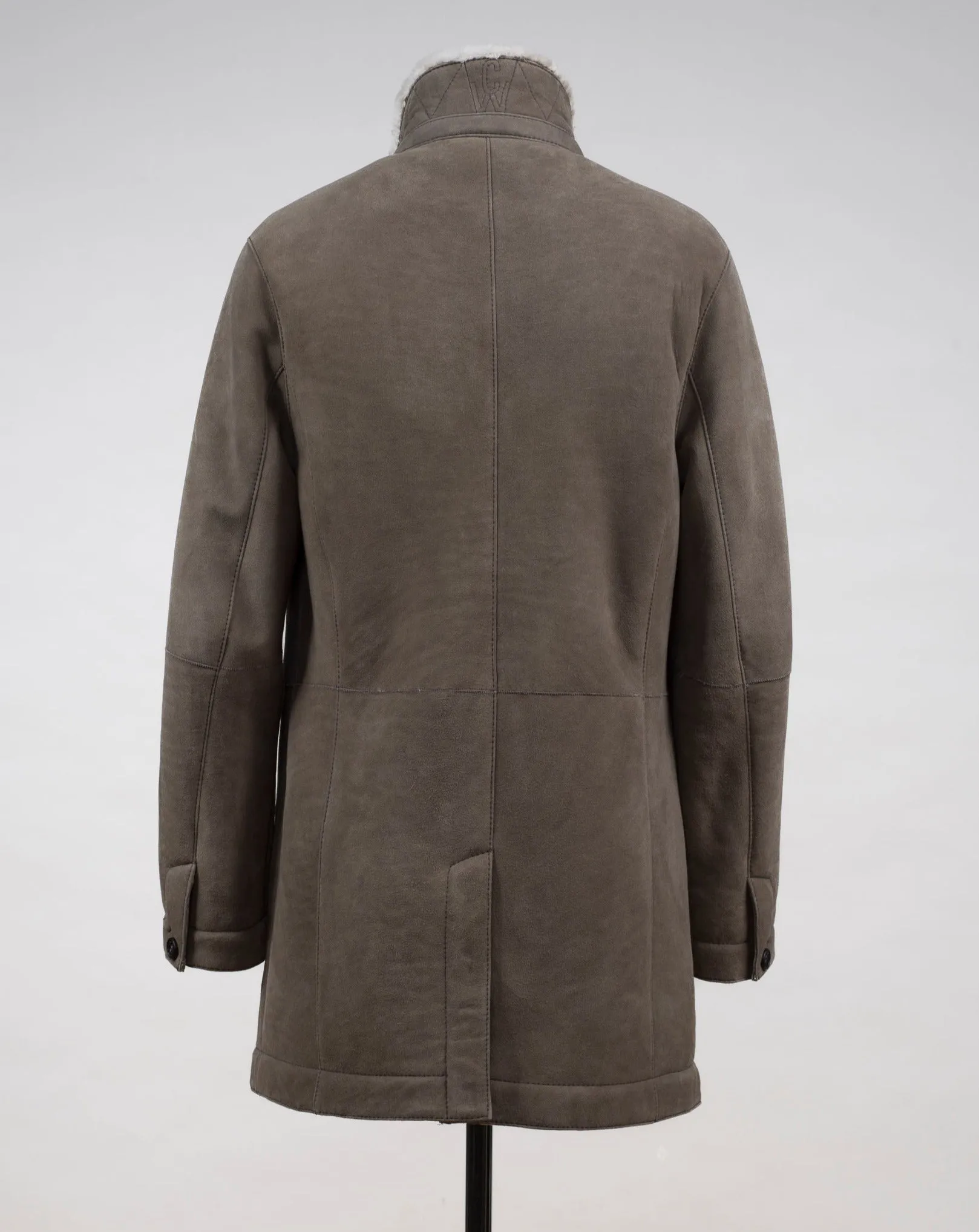 Werner Christ Lambskin Coat / Taupe