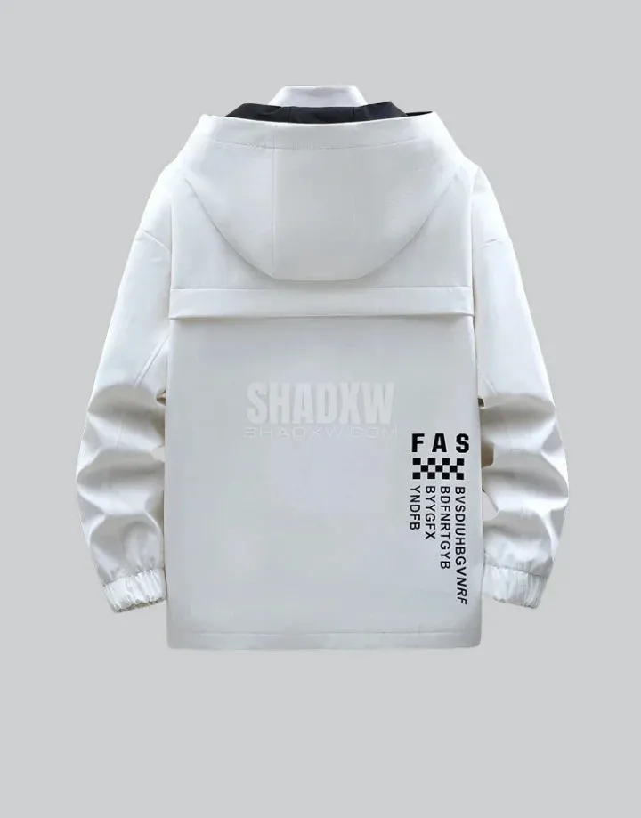 White Techwear Jacket