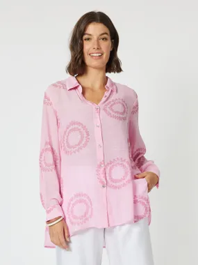 Zig Zag Shirt - Pink